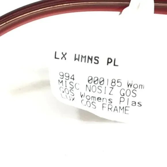 Salvatore Ferragamo Eyeglasses Frames 2613-B 462 Red Burgundy Cat Eye 52-15-135 - Picture 11 of 13